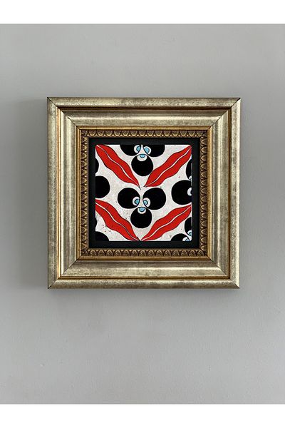 Oscar Stone Decor Framed Stone Wall Painting 20 X 20 cm Tile