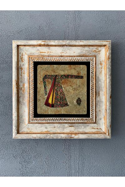 Oscar Stone Decor Διακόσμηση τοίχου με κορνίζα 20 Χ 20 εκ