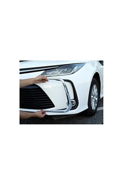 Niken Toyota Corolla Ön Sis Kaşı Nikelajı Krom 2019-2023