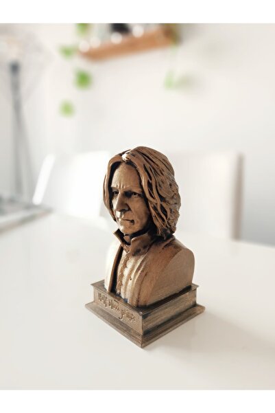 Carbontech 3D Teknolojileri Severus Snape 15cm Harry Potter Büst Dekoratif Figür