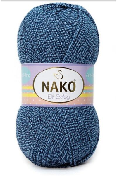 NAKO Elit Baby Tüylenmeyen Bebek Çocuk Ipi No 21350 (4adet Fiyatıdır)
