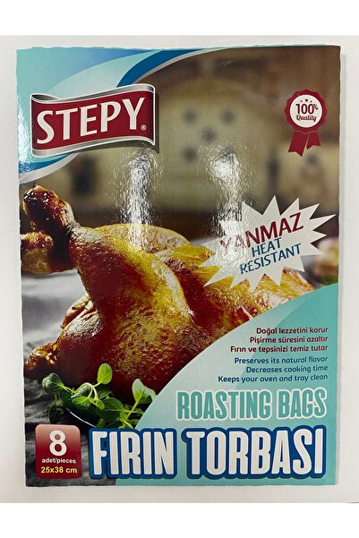 STEPY Fireproof Oven Bag 8 Pack X5
