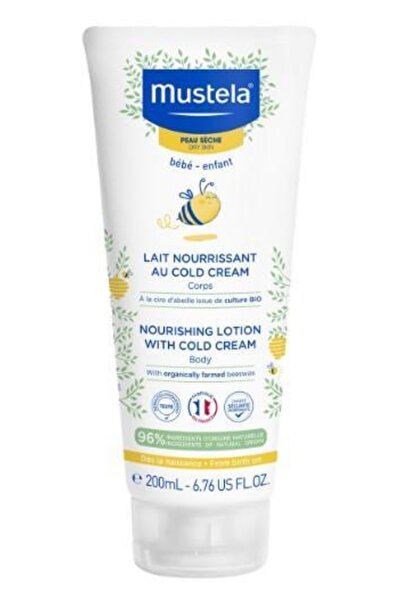 Mustela Bébé Nourishing Body Lotion with Cold Cream 200 ml