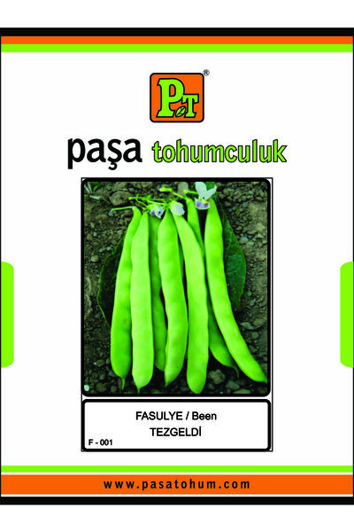 paşa tohumculuk Tezgeldi Sarıkız Tipi Taze Fasulye Tohumu 1 Kg.