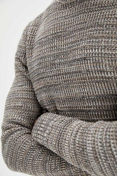 DeFacto Pullover - Beige - Regular Fit