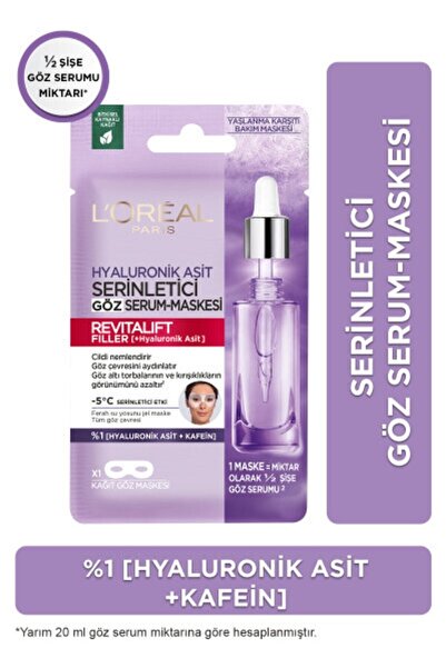 L'Oreal Paris Revitalift Filler Serinletici Ve Nemlendirici Göz Süper Serum M...