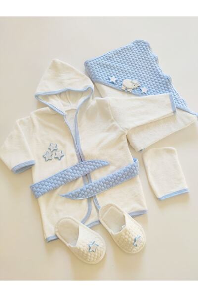 Bebekmağazam Baby Bathrobe Set