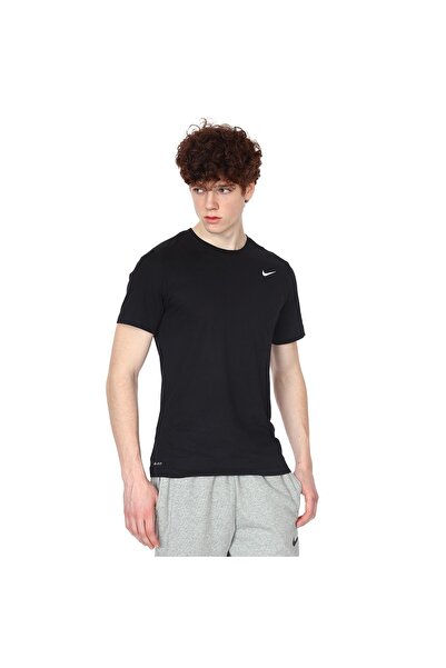 Nike Ar6029-010 Dri-Fit ανδρικό μπλουζάκι μαύρο/άσπρο