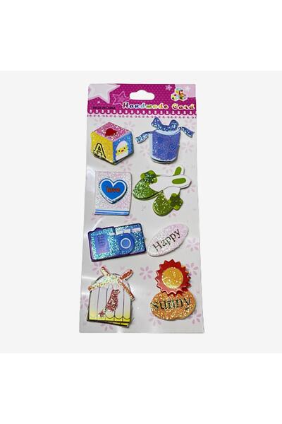 EleganTShoP Set nalepnica, dvoslojni reljefni Jna10