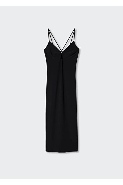 MANGO Woman Cut Out Detaylı Elbise