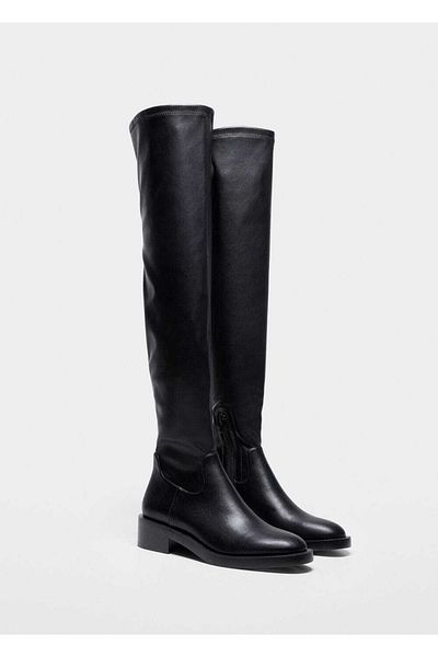 MANGO Woman Stiefel mit dicker Sohle