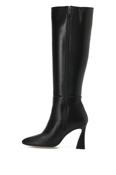 Nine West Dion 2pr Μαύρες γυναικείες μπότες με τακούνι