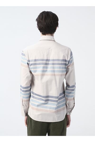 U.S. Polo Assn. Ανδρικό πουκάμισο σε καφέ χρώμα - Πέτο με κουμπιά, Daphne