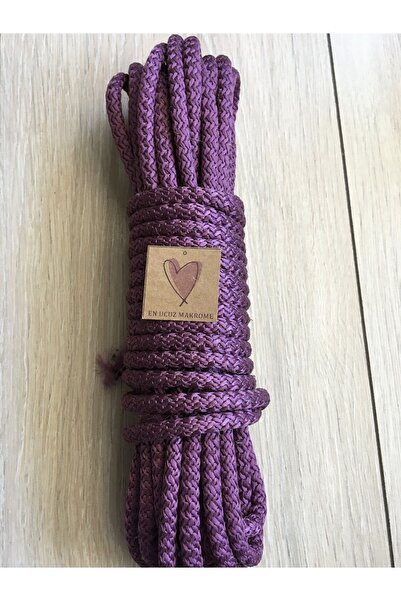 Makromİps 5 METRE Makrome Ip Polyester Polip Bambu Kordon Dokuma Çok Amaçlı H...