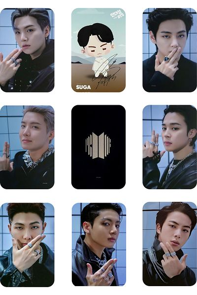 Altun Bts "Proof" Album Photocard Set - PVC Coated Shipped