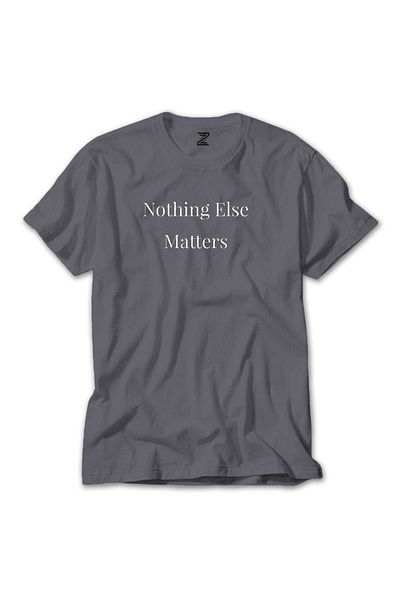 Z zepplin Γκρι μπλουζάκι Metallica Nothing Else Matters