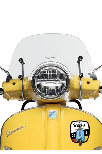 MegaSticker Scooter 2019 Autocolant Auto, Motocicletă, Cască, Laptop, Parbriz 13x10 Cm
