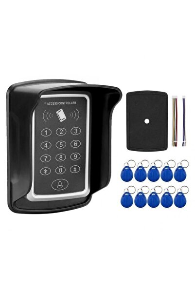 Rfid Encrypted Door Lock + Waterproof Protective Case + 10 Tags