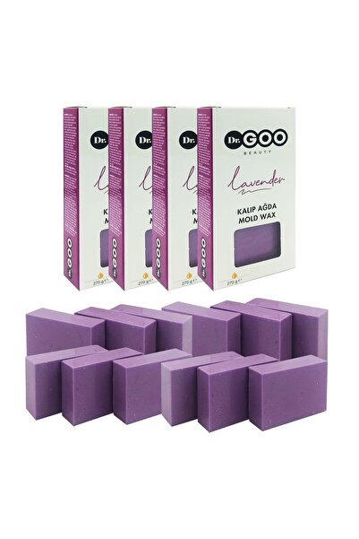 Dr. Goo Beauty 4'lü Kalıp Ağda 1080g Lavender