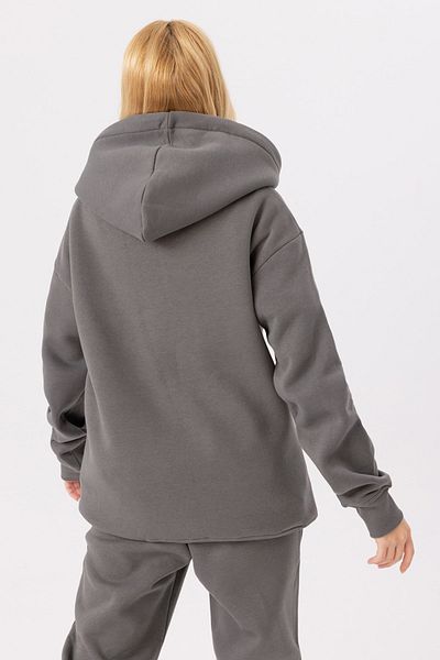 gothamvibes Hanorac de damă Stay oversize, antracit