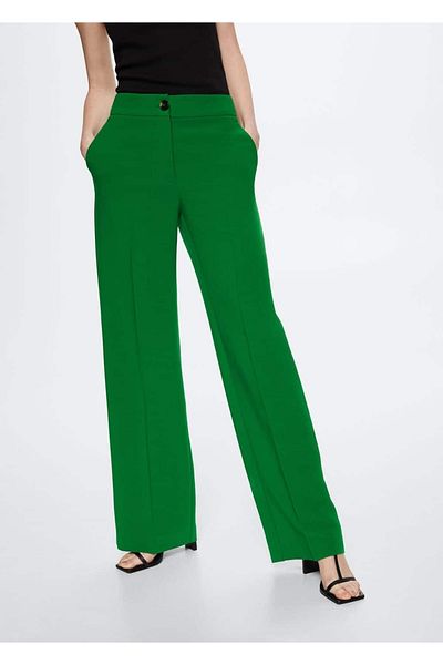 MANGO Woman Pantaloni Palazzo fluidi