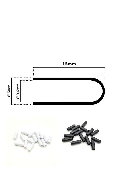KDOT Plastic Lacing Tips 200 Pieces