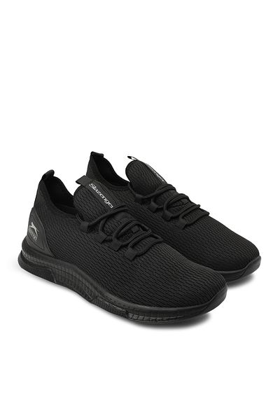 Slazenger Agenda Sneaker Pantofi pentru bărbați Negru / Gri închis
