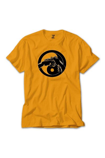 Z zepplin Κίτρινο T-shirt Shorin Ryu Karete Art