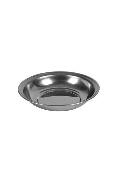 BAYDURSAN Steel Dinner Plate, Stainless Steel Leg Plate No.3
