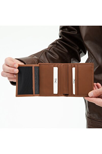 Tamer Tanca Δερμάτινο ανδρικό πορτοφόλι πορτοφόλι, θήκη για κάρτες, μπρελόκ 688 140 Erk Czdn Sk22/23