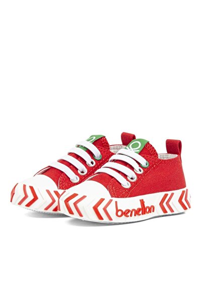 Benetton ® | Bn-30640-kırmızı - Çocuk Spor Ayakkabı