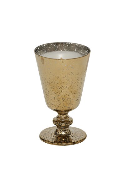Karaca Home New Year Yeni Yıl Lin Kadeh Mum Gold