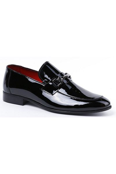 Pierre Cardin 120089 Μαύρα λουστρίνια ανδρικά παπούτσια Neolite Sole