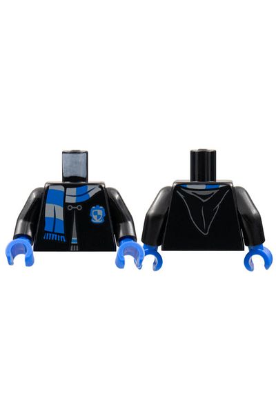 LEGO Original Moc Custom Minifigure Minifigure Body Torso Harry Potter Hogwarts Ravenclaw Scarf Cassock