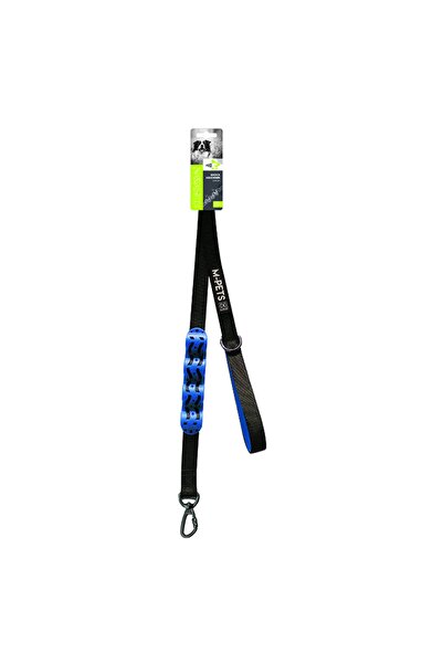 M-PETS FLEX ŞOK EMİCİ GEZDİRME TASMA BLACK/MAVİ 120CM