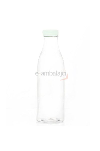 mbkambalaj 1000ml Pet Round Bottle And White Lid(45 PCS)