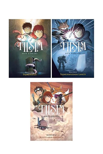 Desen Yayınları Tılsım 1-2 Ve 3.üncü Kitaplar Kazu Kibuishi-manga Çizgi Roman