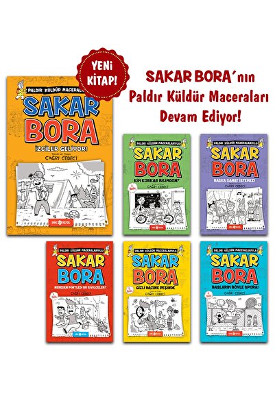 Genç Hayat Yayınları Sakar Bora'nın Maceraları 6'lı Set