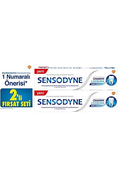 Sensodyne Repair & Protection Deep Repair Toothpaste (2 X 75 ml)