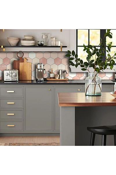 FNC CONCEPT Self-Adhesive Geometric Patterned Foil (67.5x100 Cm)