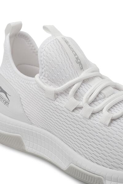 Slazenger Agenda Sneaker Ανδρικά Παπούτσια Λευκά / Ασημί