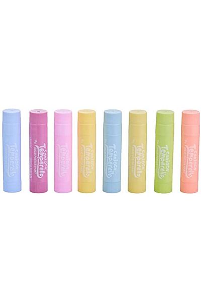 CARIOCA Temperello Poster Crayons 8 Pack, Pastel