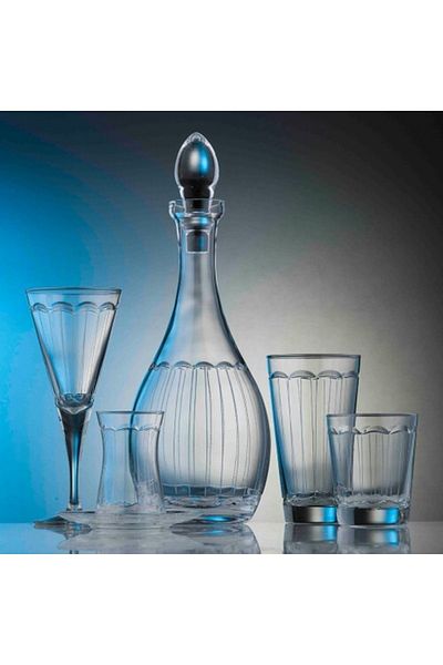 KCD Glass Decor Design Elegance Simple 61 Piece Water Set