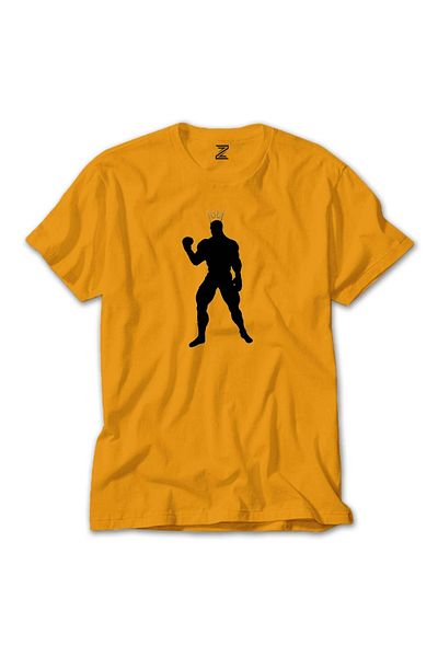 Z zepplin Κίτρινο T-shirt Mike Tyson Fury