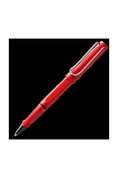 Lamy Safari Roller Pen Metal Clip Red 316