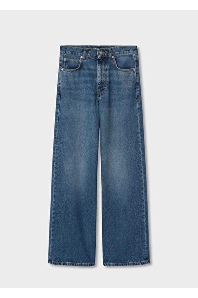 MANGO Woman Wide Leg Orta Belli Jean