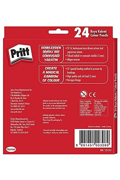 Pritt 24 Packs of Long Dry Paint