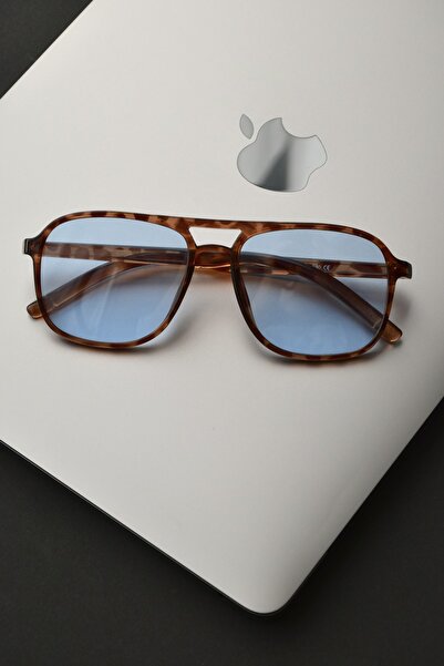 LOOKUP Sunglasses Uv400 Protected Unisex Men Women Vintage Leopard Blue Optical Compatible Glass Can Change