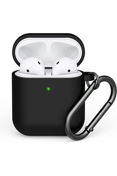 Powerfox 1. Ve 2. Nesil Pastel Renkli Silikon Koruma Kopçalı Kılıf Siyah