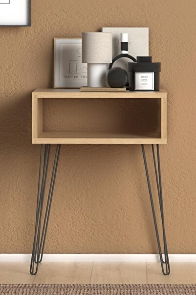 Monte Sehpa Fiona Komodin Metal Ayak